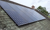 Photo of solar PV panels Hyundai Lakes Renewables Ltd